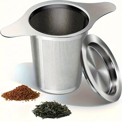 Large Capacity Stainless Steel Tea Infuser w/Double Handles